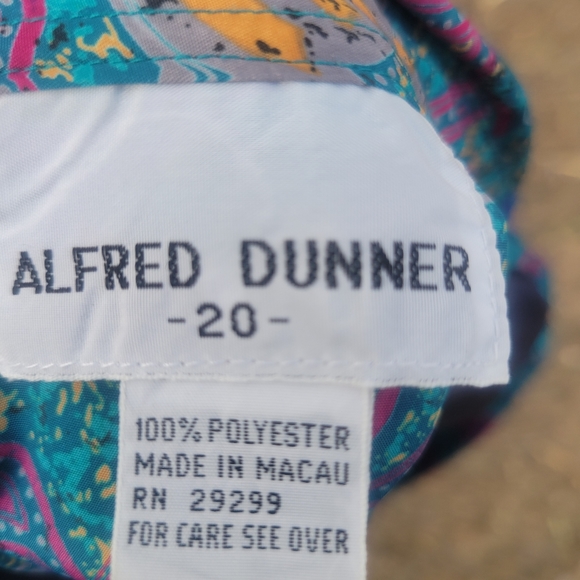 Vintage Plus Dress Shirt Alfred Dunner - Picture 4 of 6